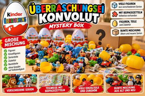 Lotto figurine ovetto mix - lotto,