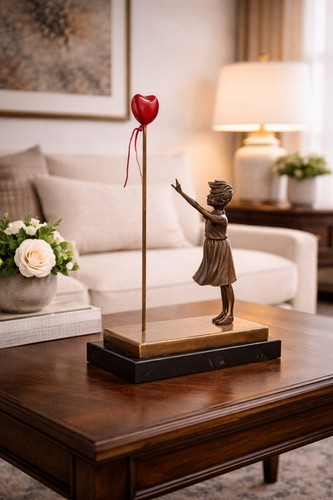 Scultura bronzo balloon - scultura,