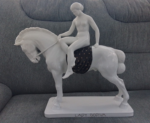 Statuina porcellana fraureuth - porcellana,
