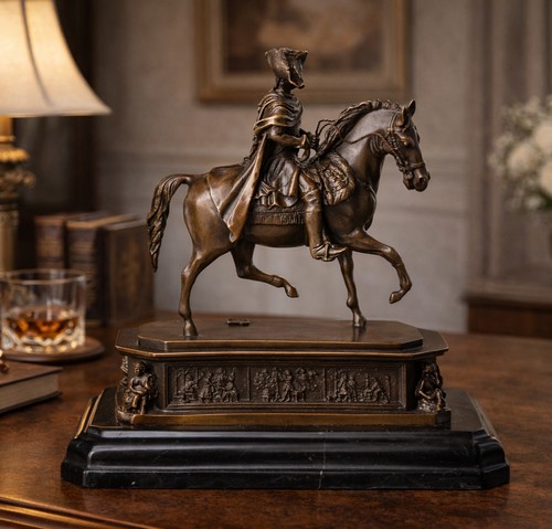 Statua bronzo federico - bronzo,