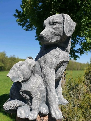 Statuina decorativa due - , cani