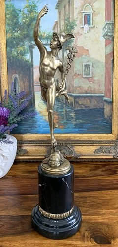 Statua bronzo hermes - statua,